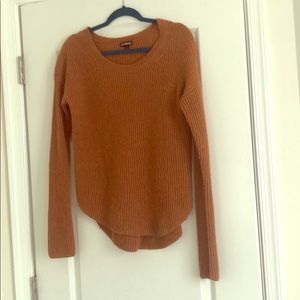 Rusty orange sweater
